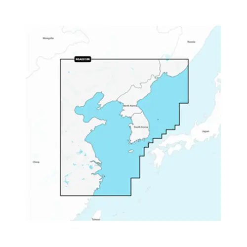 Garmin Navionics Vision+ AE018R Yellow Sea, Electronic Chart Garmin Navionics Vision+ AE018R Yellow Sea, Electronic Chart