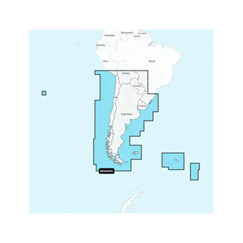 Navionics+ SA005L Chile, Argentina & Easter Island, Electronic Chart Navionics+ SA005L Chile, Argentina & Easter Island, Electronic Chart