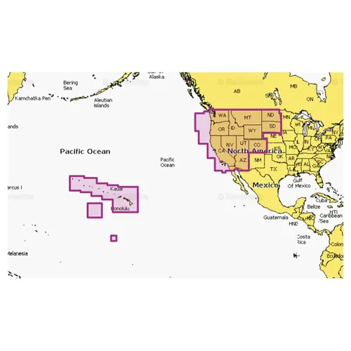 US008R - Navionics+ U.S. West, Electronic Chart US008R - Navionics+ U.S. West, Electronic Chart