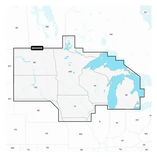 Navionics Platinum+ US005R U.S. North Electronic Chart Navionics Platinum+ US005R U.S. North Electronic Chart