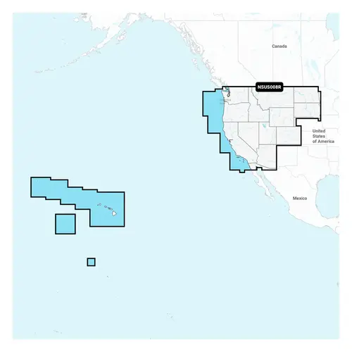Navionics Platinum+ US008R U.S. West Electronic Chart Navionics Platinum+ US008R U.S. West Electronic Chart