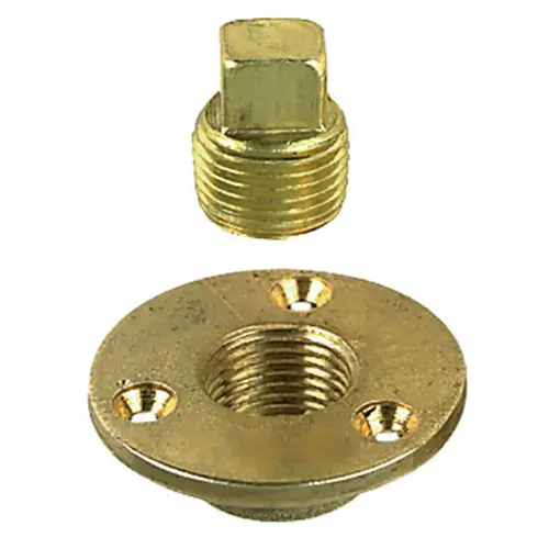 Garboard Plug without Pin and Backing Plate Garboard Plug without Pin and Backing Plate