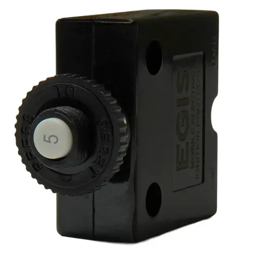 Push Button Reset Circuit Breakers with Spade Terminals Push Button Reset Circuit Breakers with Spade Terminals