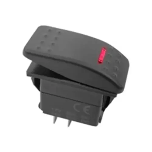 Rocker Switch ON/OFF Illuminated, 12V DC Rocker Switch ON/OFF Illuminated, 12V DC