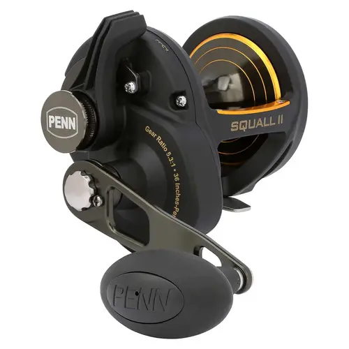 Squall II Lever Drag Conventional Reels Black/Gold Squall II Lever Drag Conventional Reels Black/Gold