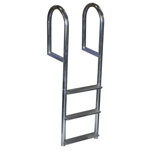 Dock Ladders, Fixed, WIDE Step Welded, Aluminum Dock Ladders, Fixed, WIDE Step Welded, Aluminum