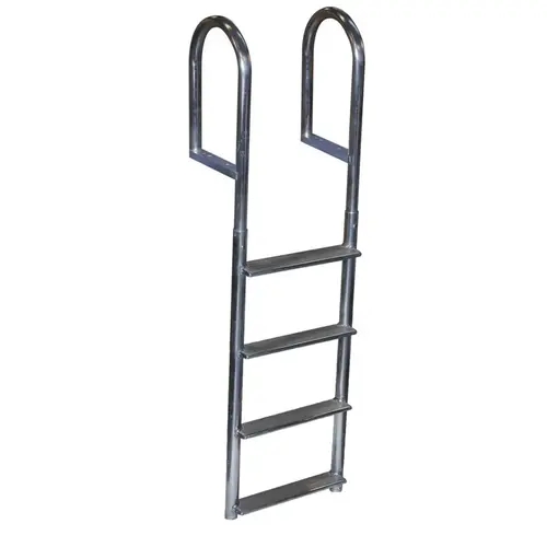 Dock Ladders, Fixed, WIDE Step Welded, Aluminum Dock Ladders, Fixed, WIDE Step Welded, Aluminum