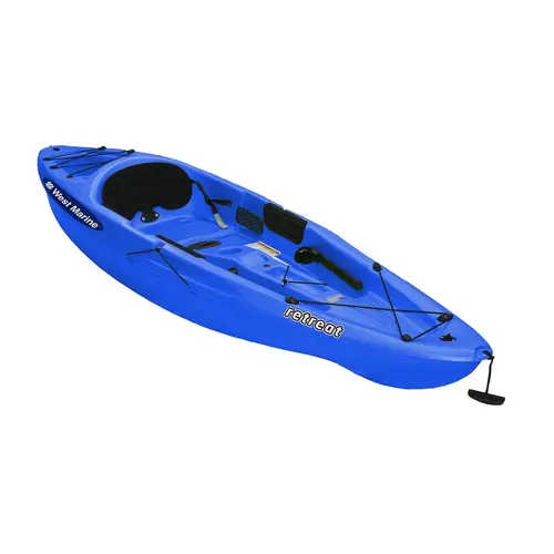 Retreat 10 ft Sit On Top Recreational Kayak, Blue Retreat 10 ft Sit On Top Recreational Kayak, Blue