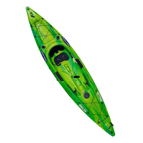 Angler 12 ft Sit On Top Kayak, Citrus Swirl Angler 12 ft Sit On Top Kayak, Citrus Swirl