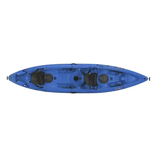 Retreat 13.5 ft Tandem Sit on Top Kayak, Blue Retreat 13.5 ft Tandem Sit on Top Kayak, Blue