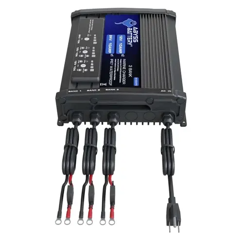 ABYSS 3 Bank 12/24V On-Board Lithium Marine Battery Charger ABYSS 3 Bank 12/24V On-Board Lithium Marine Battery Charger