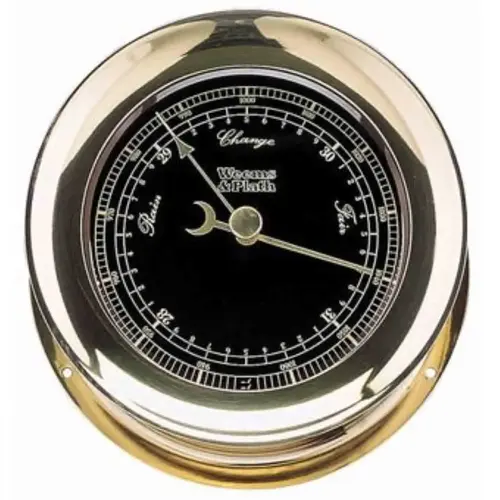 Atlantis Barometer, Black Scale Atlantis Barometer, Black Scale