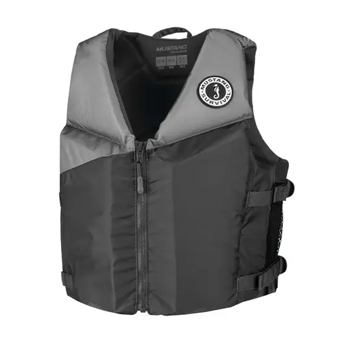Young Adult Rev Foam Vest Dark Grey-Grey Young Adult Rev Foam Vest Dark Grey-Grey
