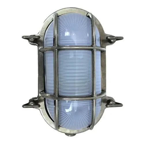 Foresti Oval Chrome Bulkhead Light Foresti Oval Chrome Bulkhead Light