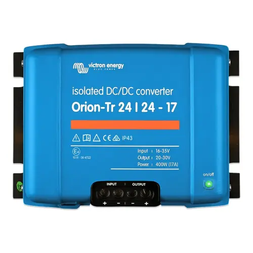 Victron Energy Orion-Tr 24/24-17A (400W) Isolated DC-DC converter Victron Energy Orion-Tr 24/24-17A (400W) Isolated DC-DC converter
