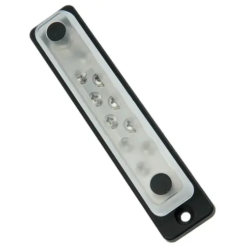 CommonBus Dual 1/4" Stud + Ten #8 Screws - 150 Amp w-Cover CommonBus Dual 1/4" Stud + Ten #8 Screws - 150 Amp w-Cover