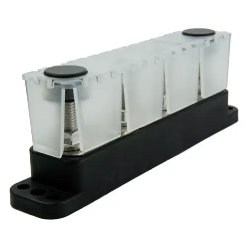 MaxiBus - Four 5/16" Studs +4 Circuits (#8) - 250 Amp MaxiBus - Four 5/16" Studs +4 Circuits (#8) - 250 Amp