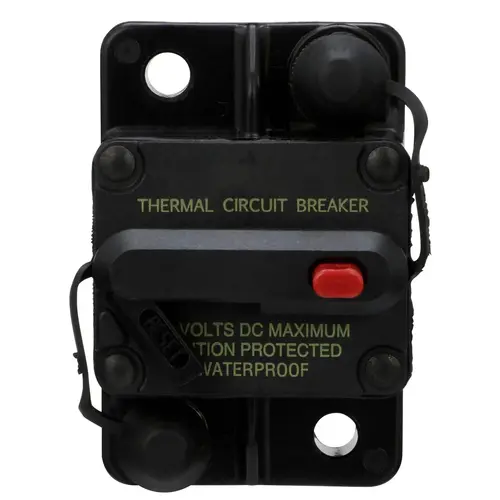 CB185 High Amp Waterproof Circuit Breaker, Flush Mount CB185 High Amp Waterproof Circuit Breaker, Flush Mount