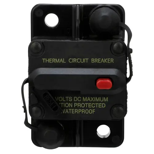 CB185 High Amp Waterproof Circuit Breaker, Flush Mount CB185 High Amp Waterproof Circuit Breaker, Flush Mount