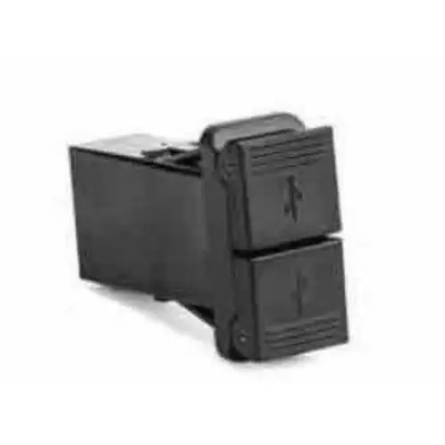 Dual Port USB 2.0 Charger, Square Door Dual Port USB 2.0 Charger, Square Door