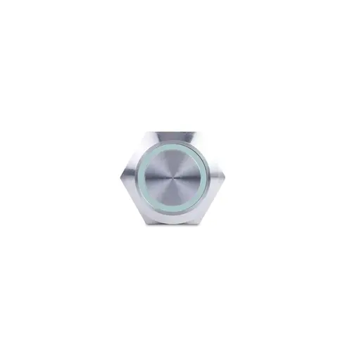 Push Button Switch, Green Halo Push Button Switch, Green Halo