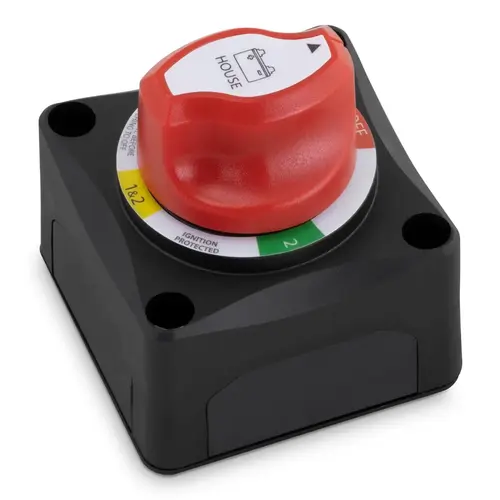 Switch, Battery Disconnect (1-2-Both-Off) with AFD Switch, Battery Disconnect (1-2-Both-Off) with AFD