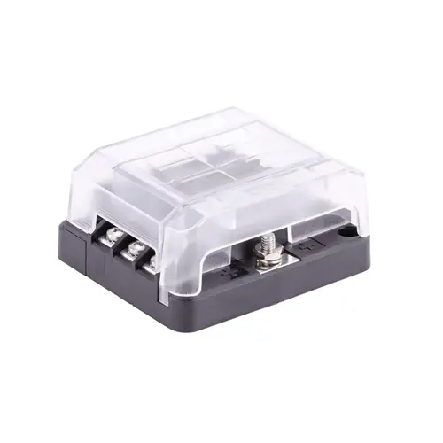 408 Series Fuse Block, 6 Gang w/ Cover 408 Series Fuse Block, 6 Gang w/ Cover