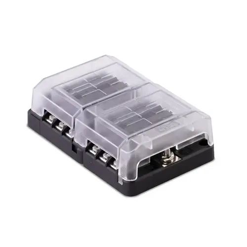 408 Series Fuse Block, 12 Gang w/ Cover 408 Series Fuse Block, 12 Gang w/ Cover