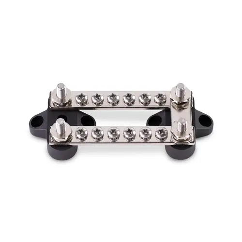 Dual Bus Bar, 100A Heavy Duty 6 Gang Dual Bus Bar, 100A Heavy Duty 6 Gang
