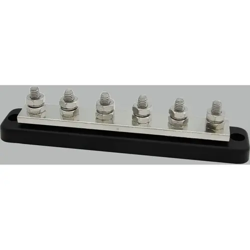 Bus Bar, 250A Maxi - 6 Stud with Cover Bus Bar, 250A Maxi - 6 Stud with Cover