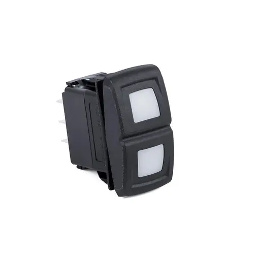 Rocker Switch, Contura XIV DPDT, Illuminated Rocker Switch, Contura XIV DPDT, Illuminated