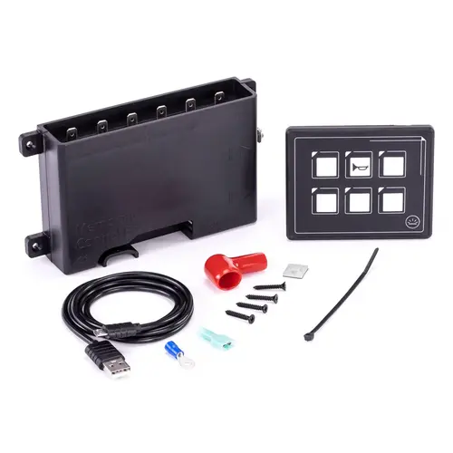 Panel, 6 Function Touch 12V/24V Panel, 6 Function Touch 12V/24V