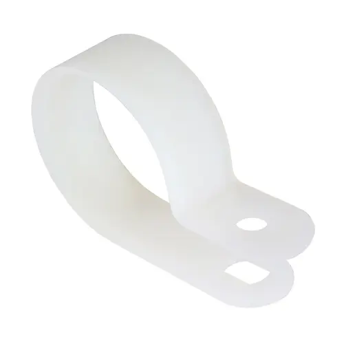 Nylon Cable Clamps, White Nylon Cable Clamps, White