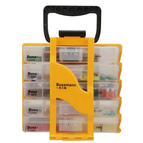 ATM, ATM-LP, ATC, MAXI, FMX Fuse Caddy 5 Tray Assorted, 275 Pack ATM, ATM-LP, ATC, MAXI, FMX Fuse Caddy 5 Tray Assorted, 275 Pack