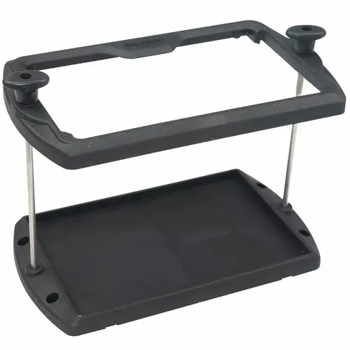 Group 24 Battery Hold Down Tray Fits 11 1/4"L x 9"W x 9 3/4"H Group 24 Battery Hold Down Tray Fits 11 1/4"L x 9"W x 9 3/4"H