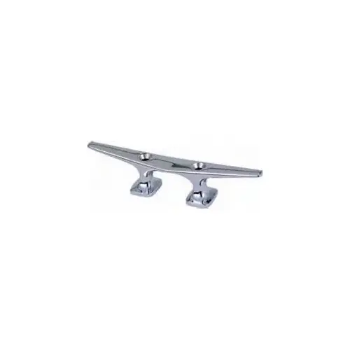 PERKO 6 1/2" Open-Base Cleat, Chrome-Plated Zinc PERKO 6 1/2" Open-Base Cleat, Chrome-Plated Zinc
