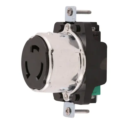 Hubbell Marine Locking Receptacle, 63A 230V, 1 Phase Hubbell Marine Locking Receptacle, 63A 230V, 1 Phase