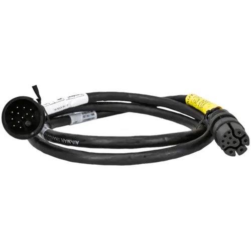 M&M Cable, 12-Pin Chirp Series, with Raymarine 11-pin Connector, Low Dual-Band - 1m M&M Cable, 12-Pin Chirp Series, with Raymarine 11-pin Connector, Low Dual-Band - 1m