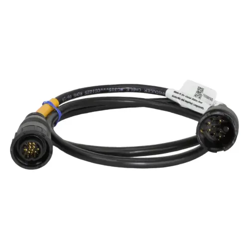 M&M Cable, 12-Pin Chirp Series, with Humminbird 14-Pin Connector - 1m M&M Cable, 12-Pin Chirp Series, with Humminbird 14-Pin Connector - 1m