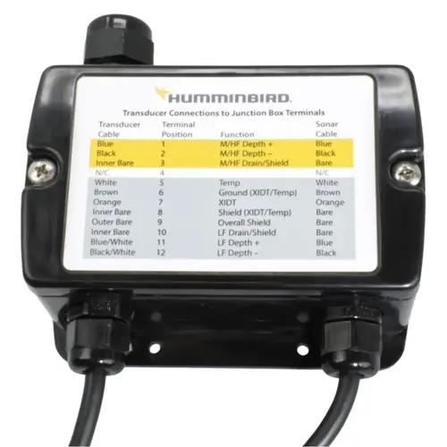 Humminbird Chirp Transducer Adapter Box Humminbird Chirp Transducer Adapter Box