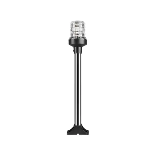SEAFLO 03 Series All-Around LED Pole Navigation Light, 3 NM Visibility, 12.5" Height, 12/24V, 2.5W, Fixed Mount, 316 Stainless Steel SEAFLO 03 Series All-Around LED Pole Navigation Light, 3 NM Visibility, 12.5" Height, 12/24V, 2.5W, Fixed Mount, 316 Stainless Steel