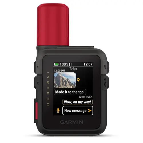 inReach Mini 3 Plus Satellite Communicator Black with Red Antenna inReach Mini 3 Plus Satellite Communicator Black with Red Antenna