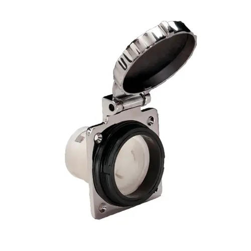 Outlet, 30A 125V, Stainless Steel Outlet, 30A 125V, Stainless Steel