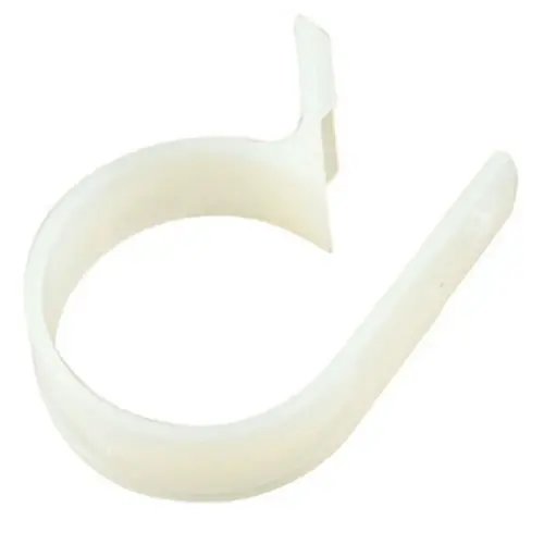 Cable Clamps, White, 1/8", 25-Pack Cable Clamps, White, 1/8", 25-Pack