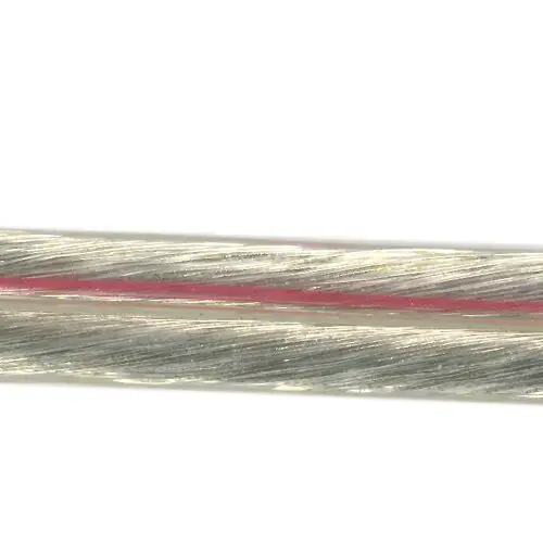 16-2 Gauge Speaker Wire Clear 16-2 Gauge Speaker Wire Clear
