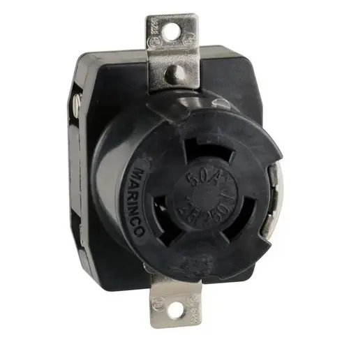 Locking Receptacle, 50A 125/250V Locking Receptacle, 50A 125/250V