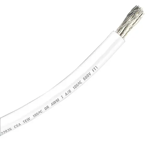 12 AWG Primary Wire by the Foot, White 12 AWG Primary Wire by the Foot, White