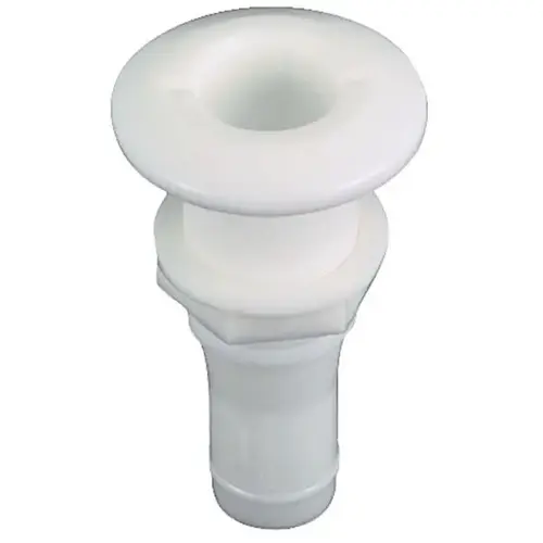 5/8" Thru-Hull Fitting, 1 1/4" Max. Thru-Hull 5/8" Thru-Hull Fitting, 1 1/4" Max. Thru-Hull