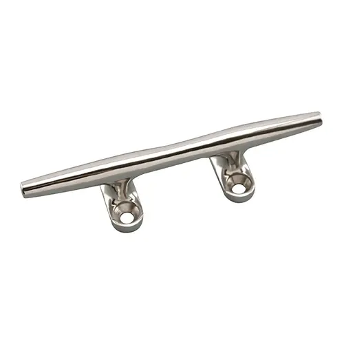 10" Stainless-Steel Open Base Yacht Cleat 10" Stainless-Steel Open Base Yacht Cleat
