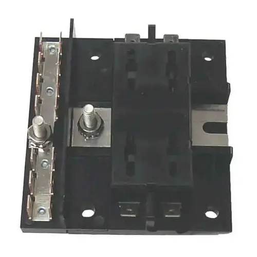 ATO/ATC Style 4 Gang Fuse Block with Ground ATO/ATC Style 4 Gang Fuse Block with Ground